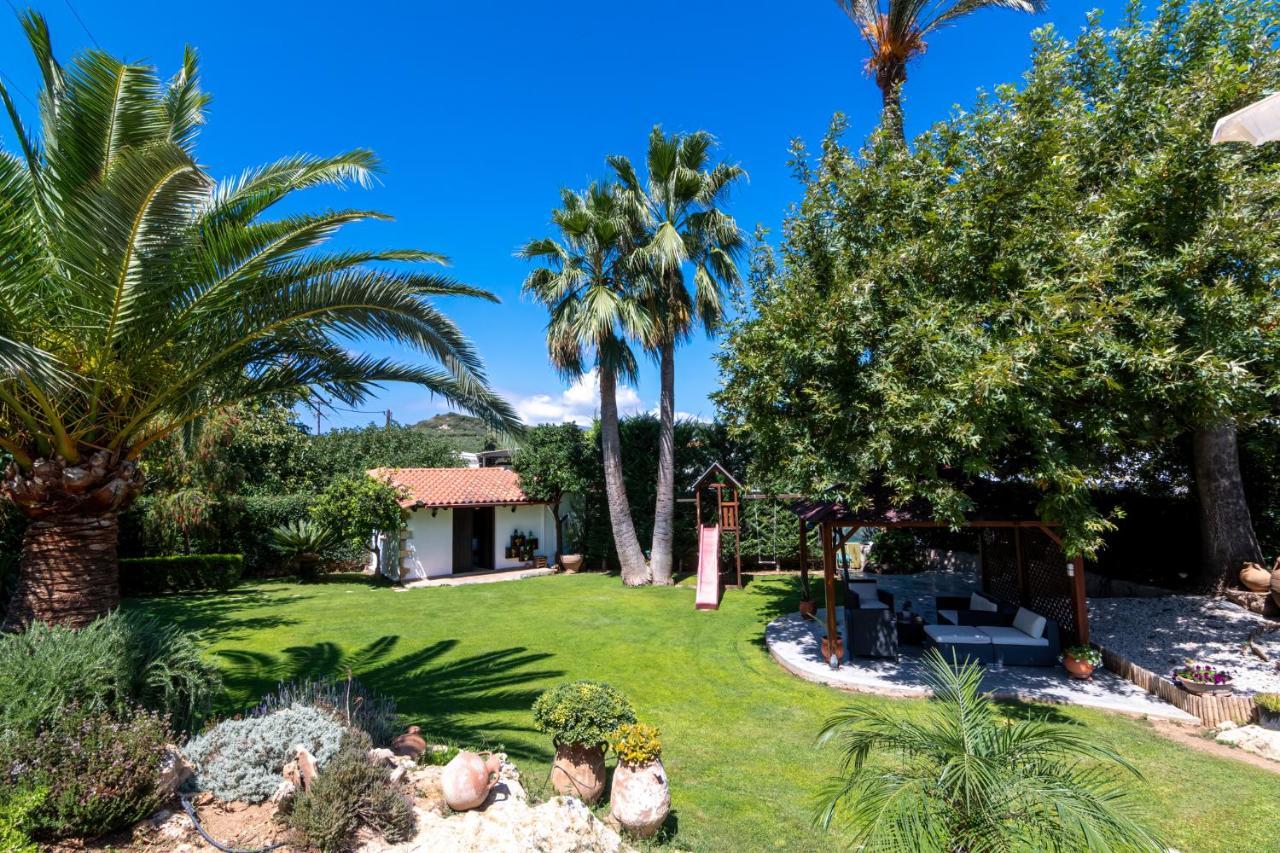 Alia Stone Villa-Ideal For Families-Heated Pool Νοχιά Εξωτερικό φωτογραφία