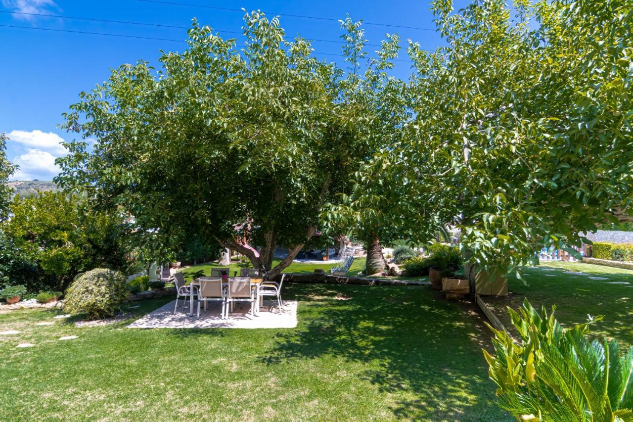 Alia Stone Villa-Ideal For Families-Heated Pool Νοχιά Εξωτερικό φωτογραφία