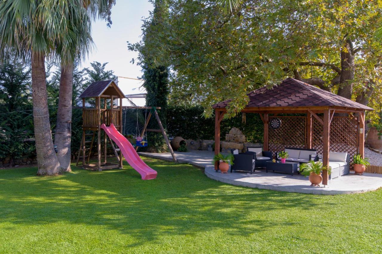 Alia Stone Villa-Ideal For Families-Heated Pool Νοχιά Εξωτερικό φωτογραφία